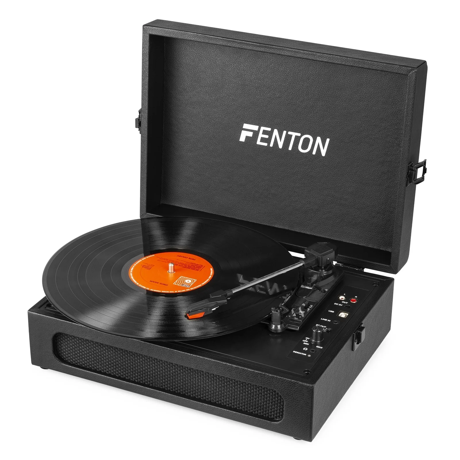 Fenton RP118B (102.050) Giradischi valigetta Altoparl. 10W RMS Bluetooth Nero - Image 4