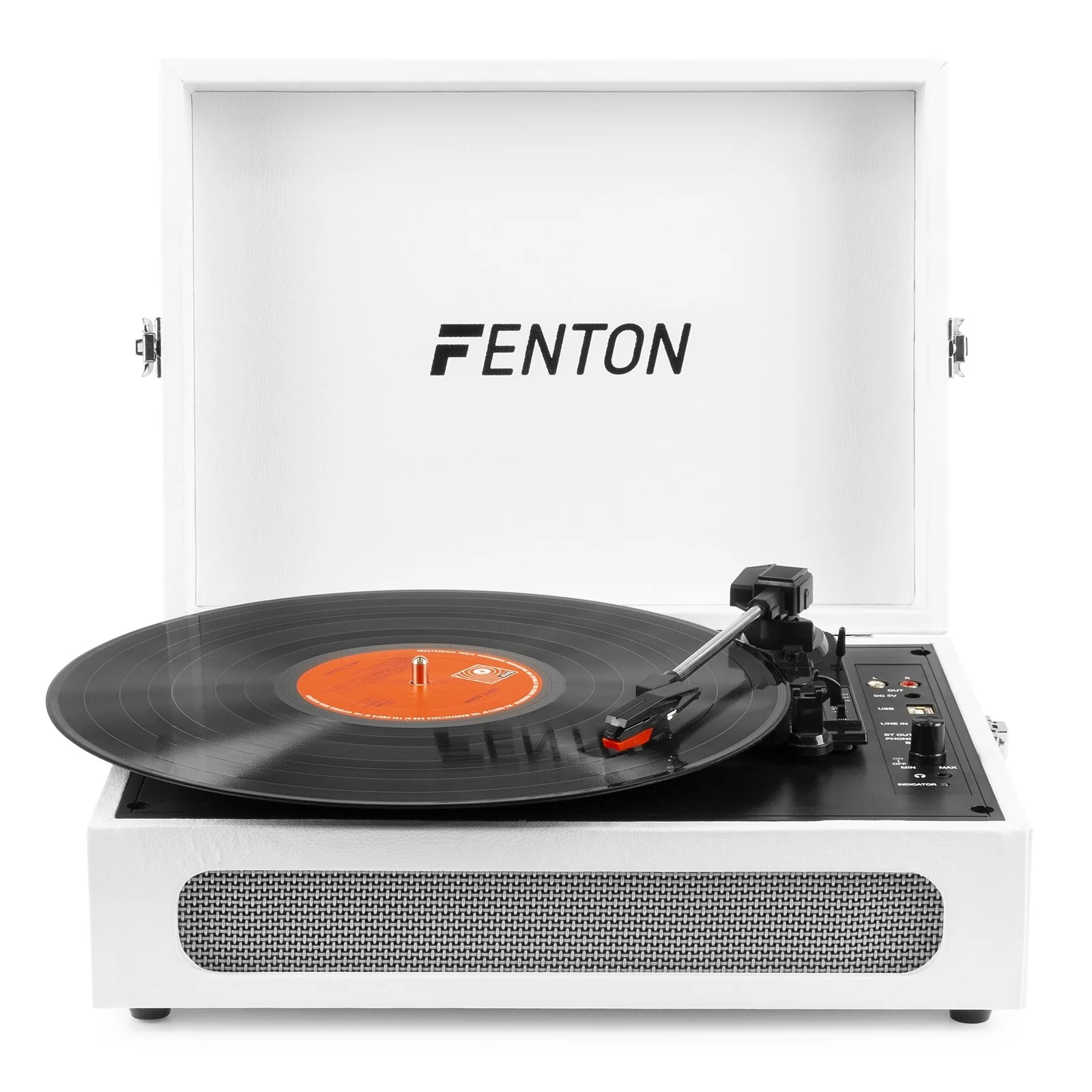 Fenton RP118F (102.056) Giradischi valigetta Altoparl. 10W RMS Bluetooth Bianco - Image 5