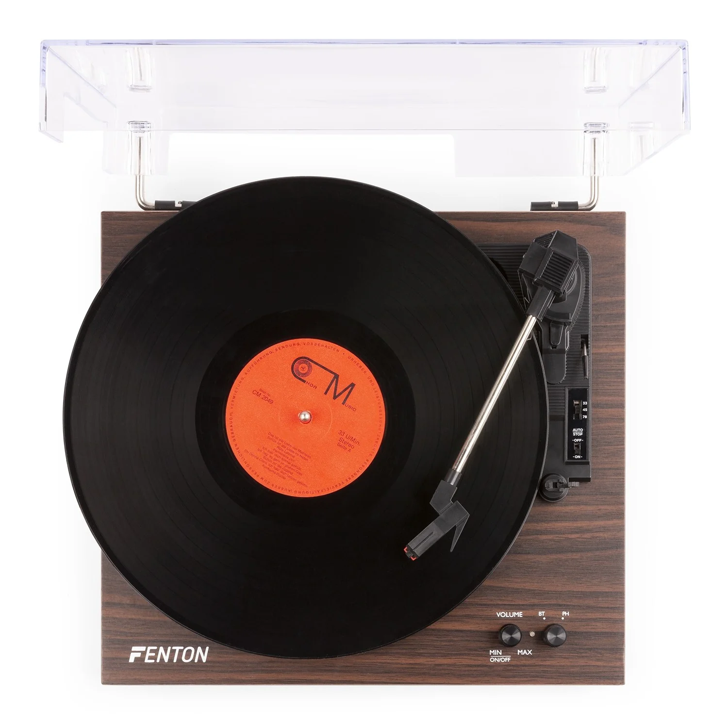 Fenton RP165D (102.155) Dark Wood Giradischi in Legno con casse 100w e bluetooth - Image 6