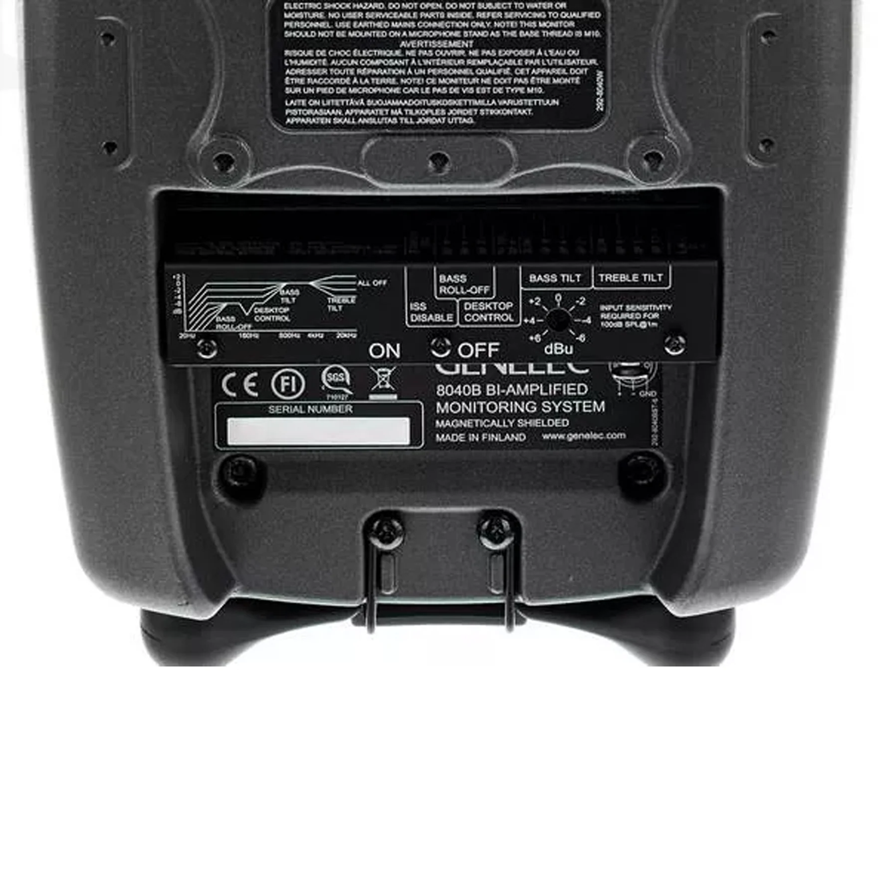 Genelec 8040BPM DARK GREY Monitor Audio Pro Attivo da Studio 6,5" e 180W picco - Image 6
