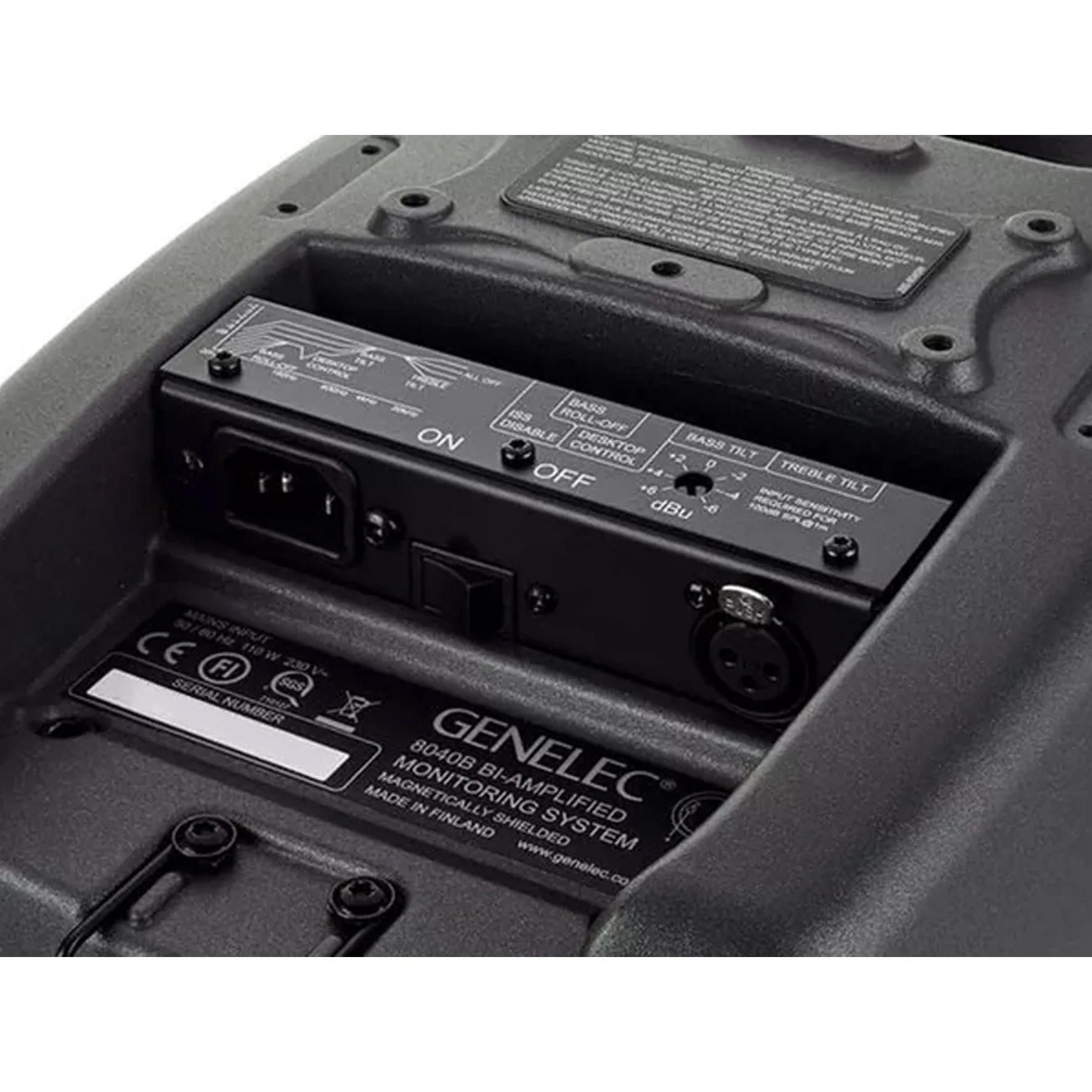 Genelec 8040BPM DARK GREY Monitor Audio Pro Attivo da Studio 6,5" e 180W picco - Image 7