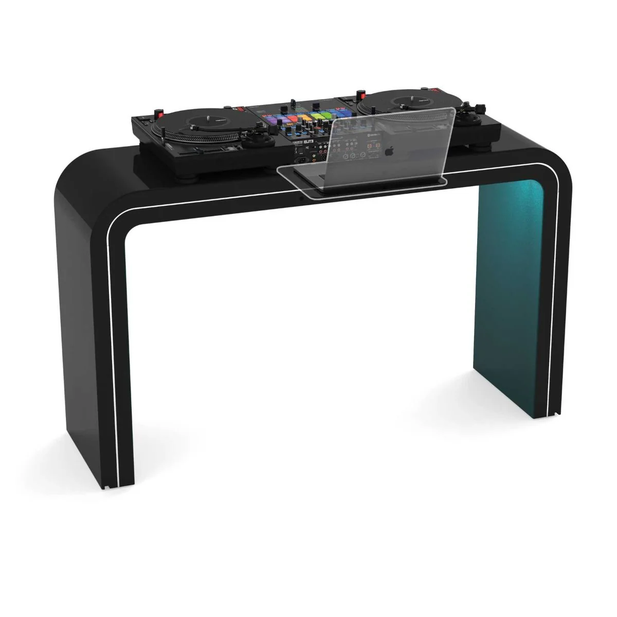 Glorious SESSION CUBE XL Mobile professionale console per Dj, Nero - Image 5