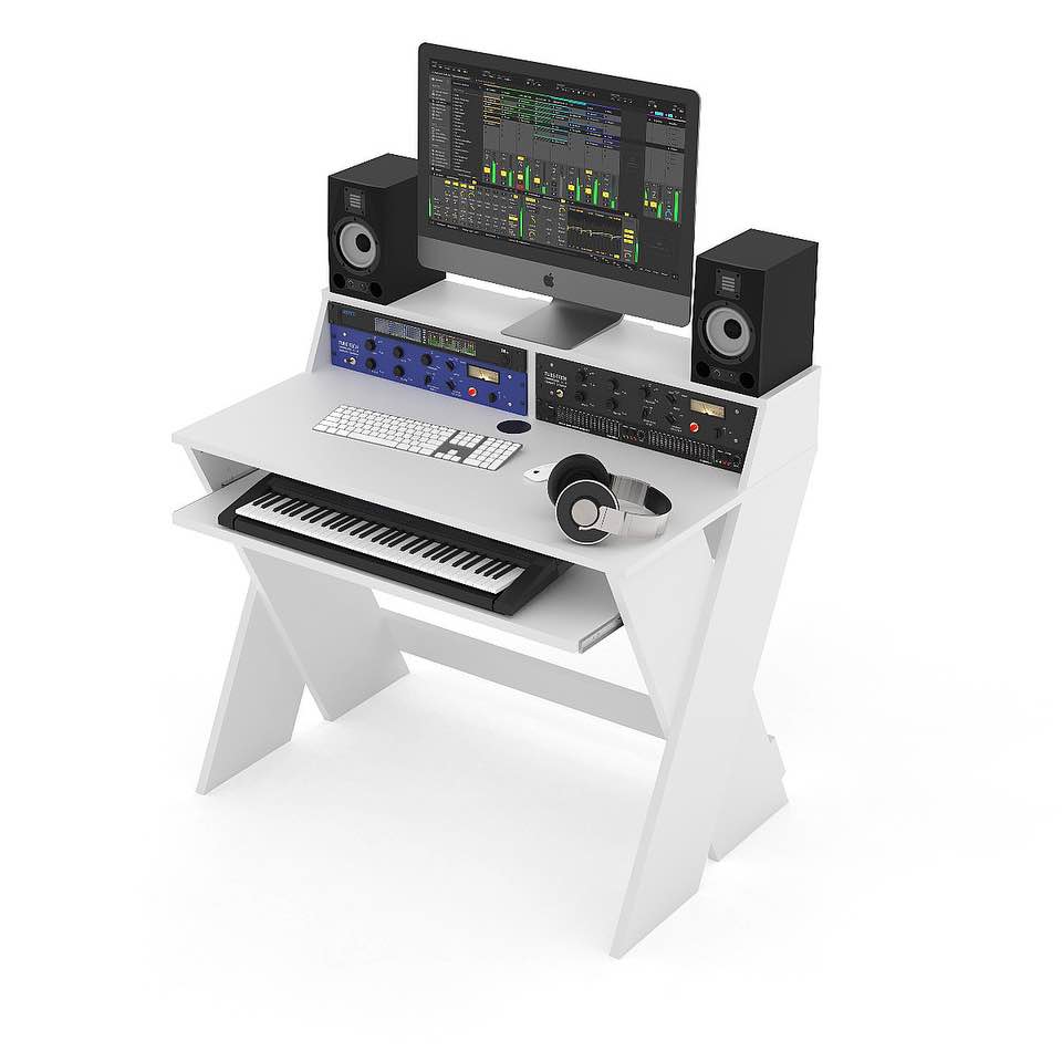 Glorious SOUND DESK COMPACT WHITE Workstation console x produz. musicali Bianco - Image 4