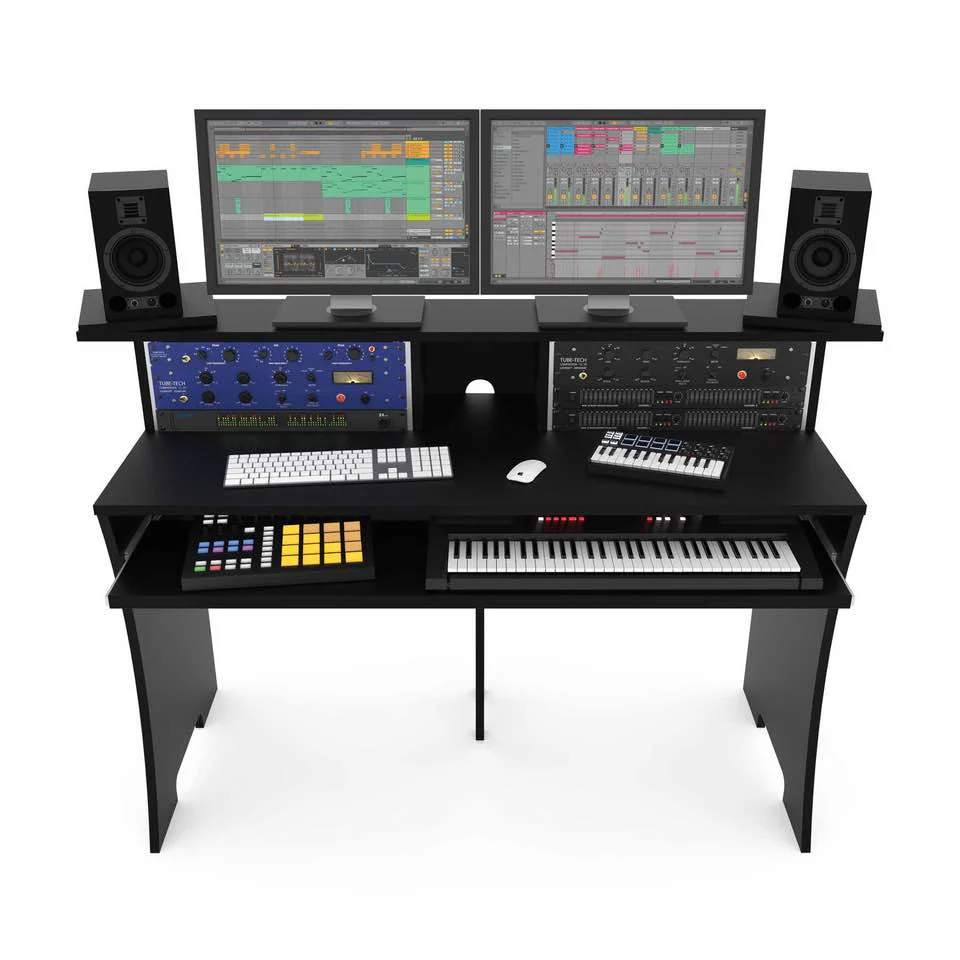 Glorious WORKBENCH BLACK Workstation console di lavor x prod. musicali, Nero - Image 3