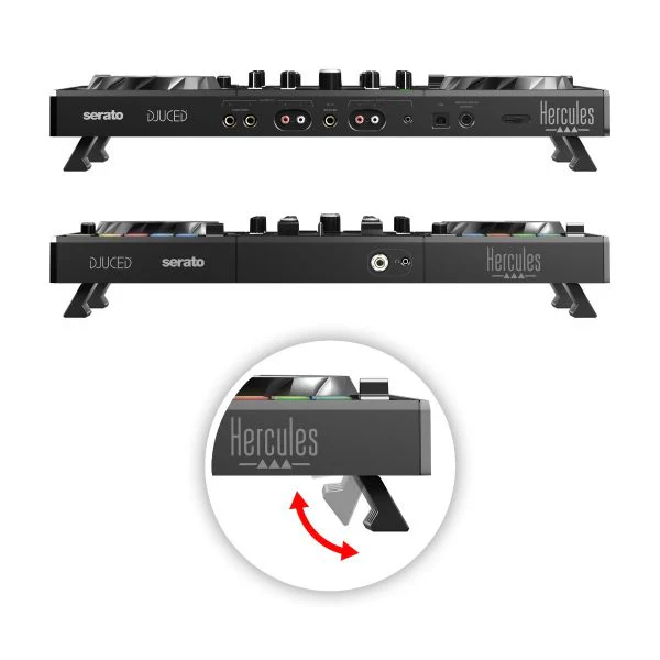 Hercules DJCONTROL INPULSE 500 Controller Dj due canali interfaccia audio USB - Image 3