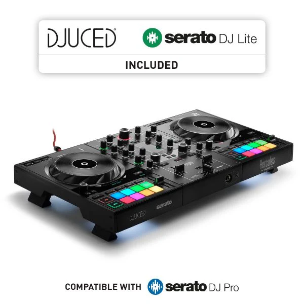 Hercules DJCONTROL INPULSE 500 Controller Dj due canali interfaccia audio USB - Image 4