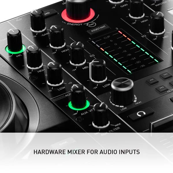 Hercules DJCONTROL INPULSE 500 Controller Dj due canali interfaccia audio USB - Image 6