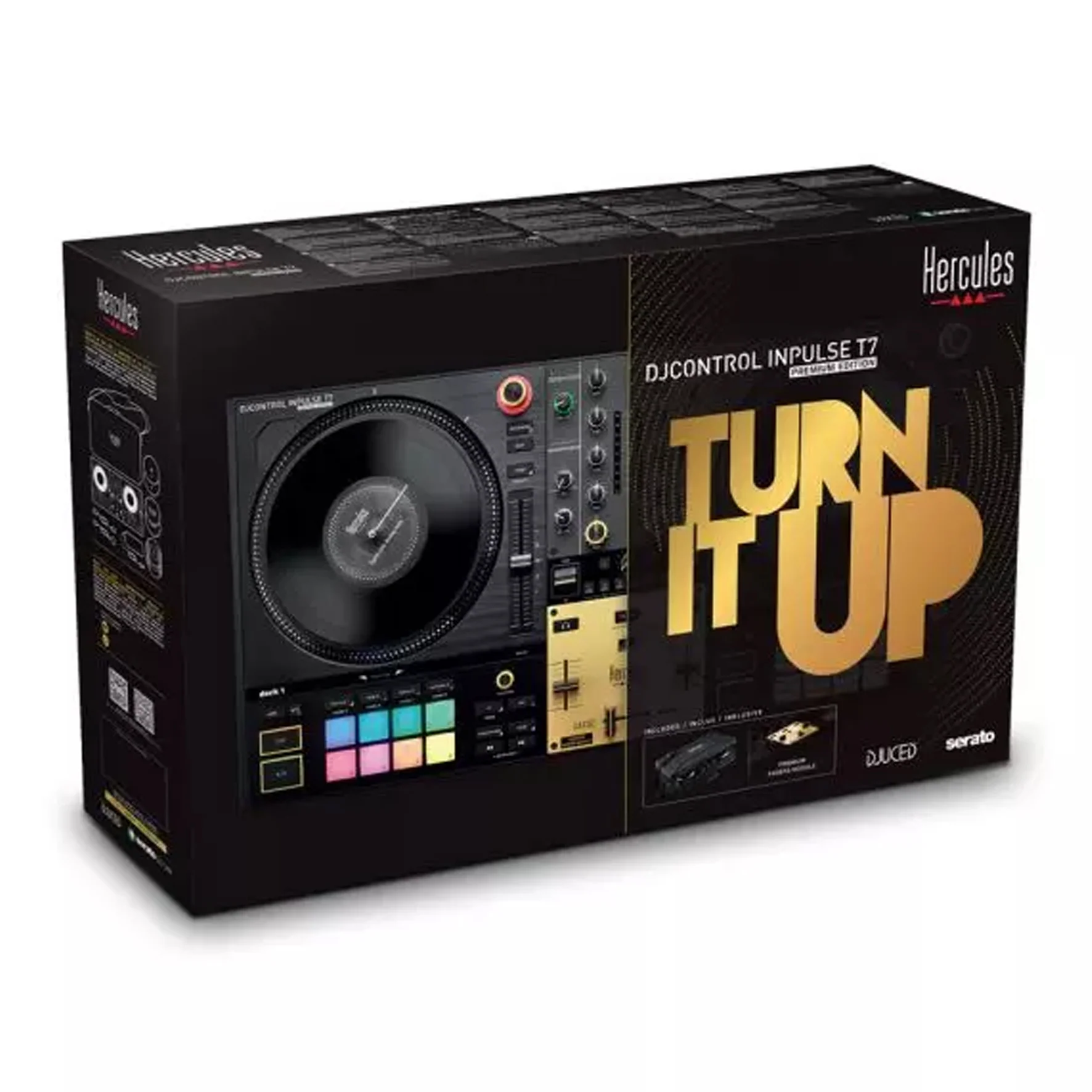 Hercules DJCONTROL INPULSE T7 Premium Edition Controller 2Deck + fader + borsa - Image 8