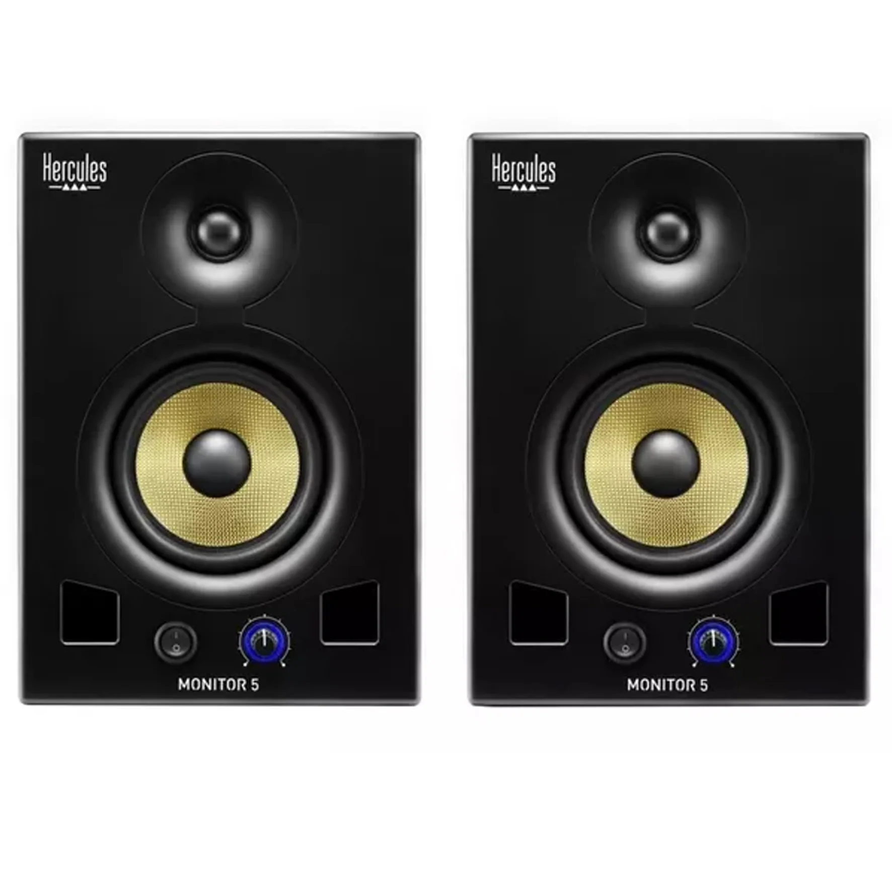 Hercules DJ MONITOR 5 Coppia monitor audio attivi da studio 5" e 160w di picco