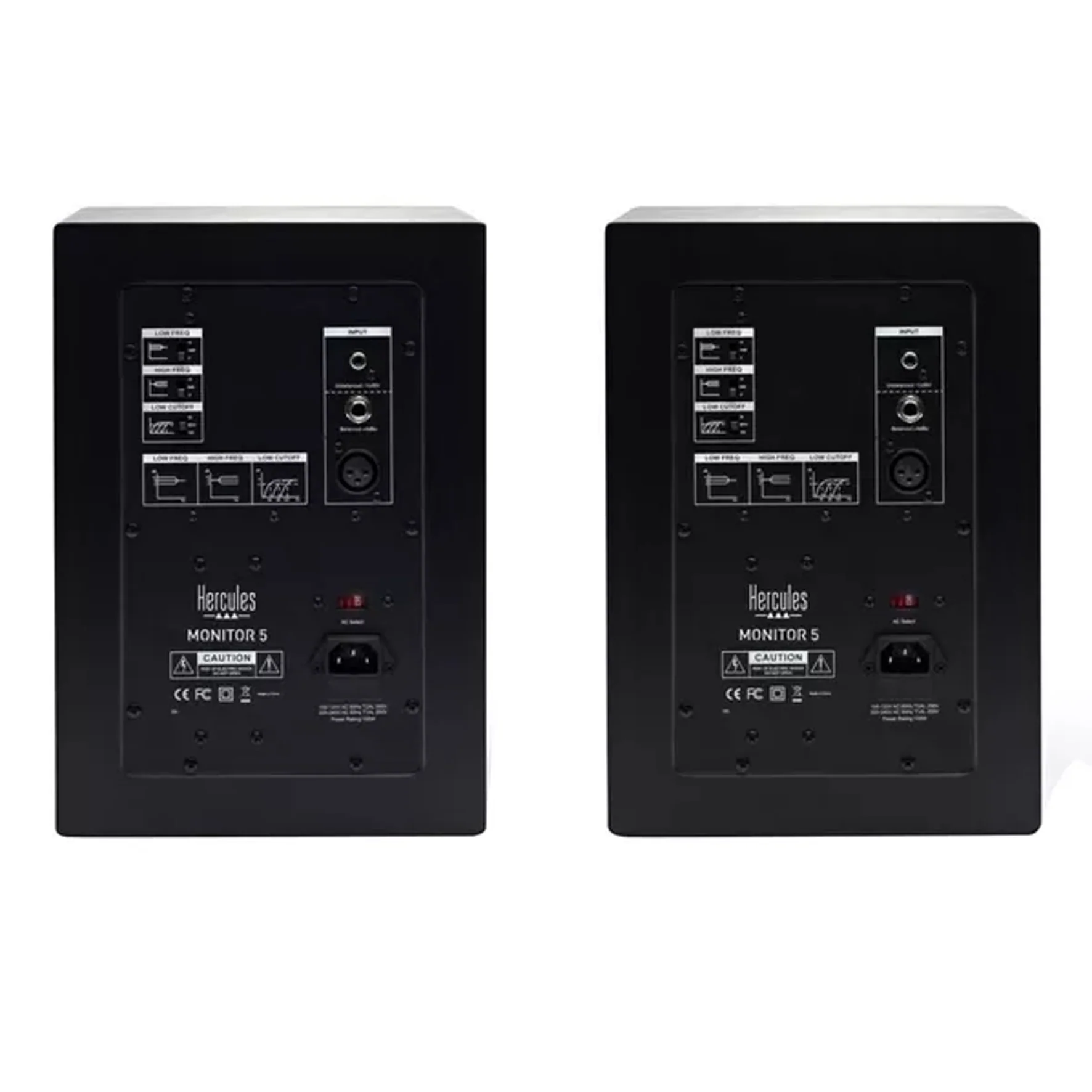 Hercules DJ MONITOR 5 Coppia monitor audio attivi da studio 5" e 160w di picco - Image 2