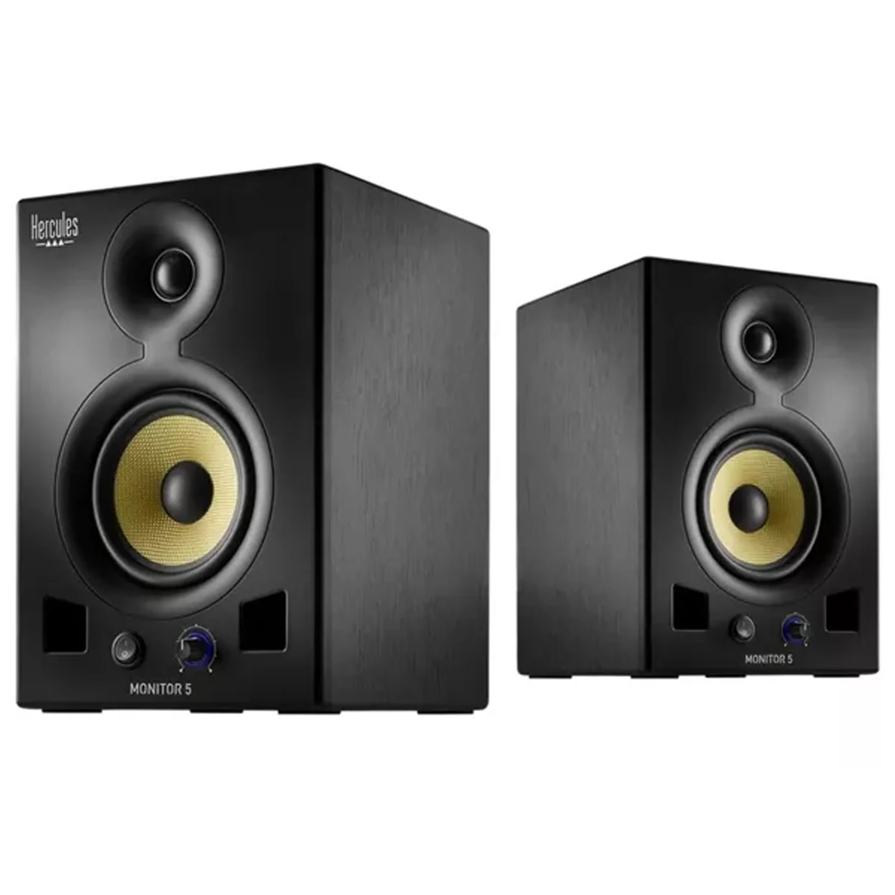 Hercules DJ MONITOR 5 Coppia monitor audio attivi da studio 5" e 160w di picco - Image 3