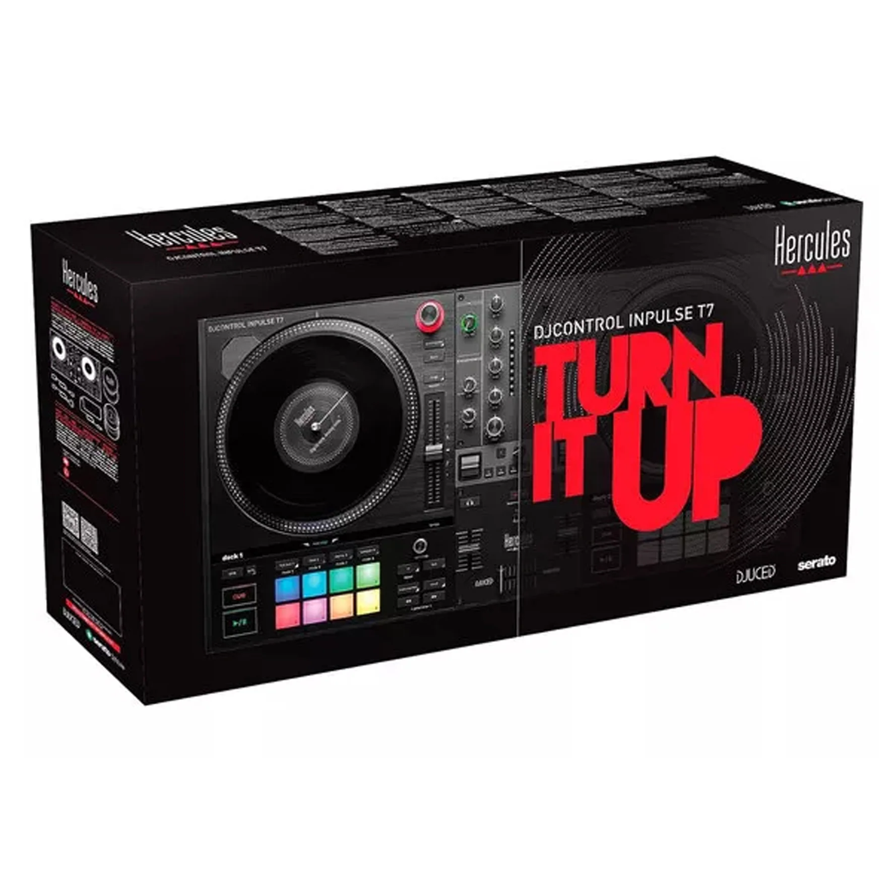 Hercules DJCONTROL INPULSE T7 Controller 2x Deck e funzione motorizzata vinile - Image 8