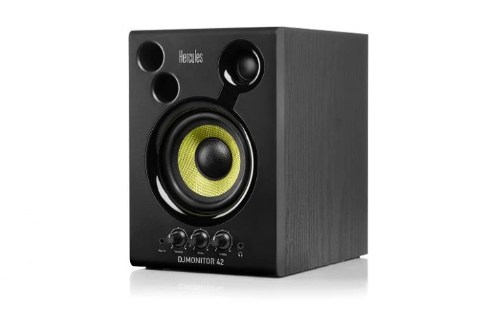 Hercules DJMONITOR 42 Coppia monitor audio attivi da Desktop, 80w di picco, Nero - Image 3