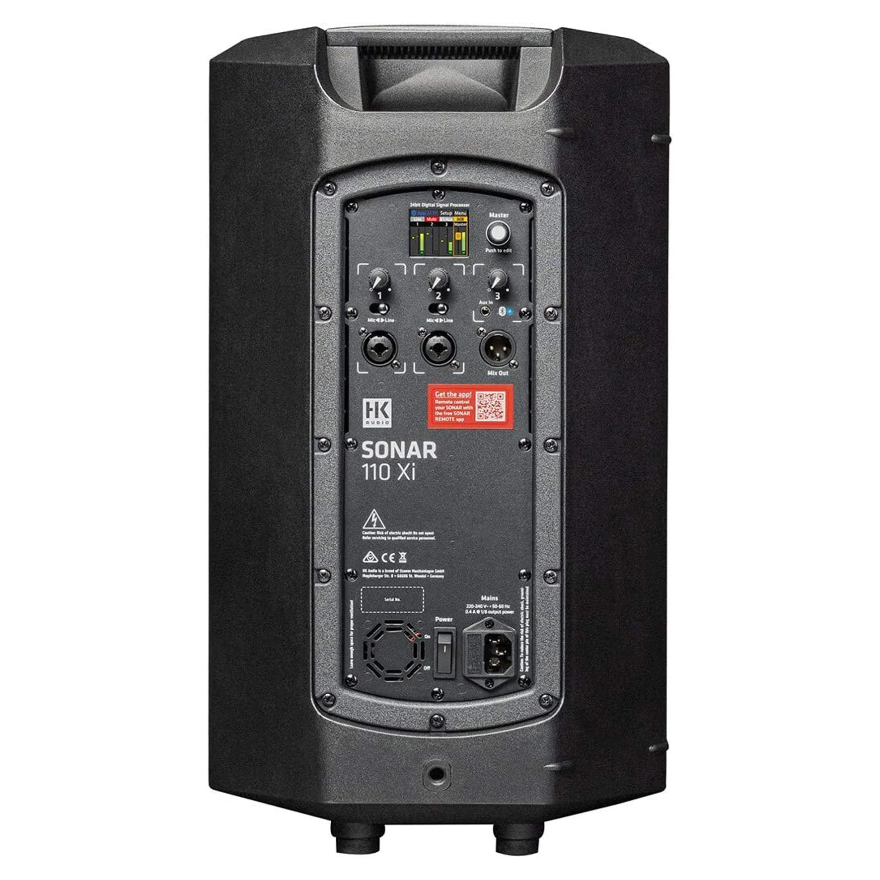 HK Audio Sonar 110 Xi Diffusore Cassa Attiva con Bluetooth cono 10" e 800w, Nero - Image 7