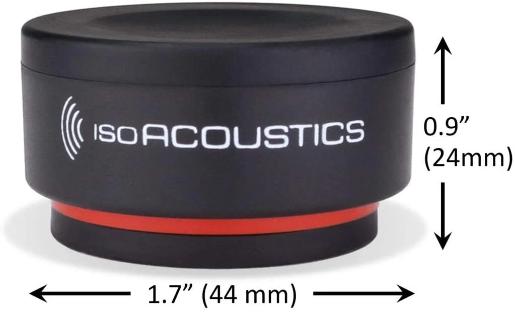 Isoacoustics Iso-Puck Mini 8 Supporti isolamento acustico x monitor audio studio - Image 2
