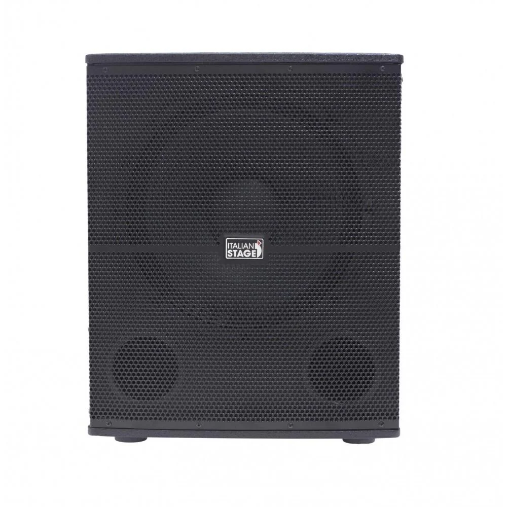 Italian Stage IS S115A Subwoofer Attivo 700w classe AB 15p 2 canali In Out, Nero - Image 5