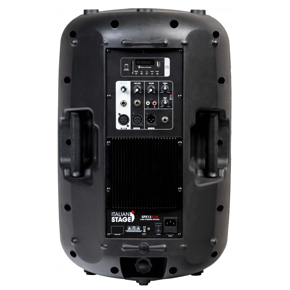 Italian Stage IS SPX12AUB 2Diffusori audio 400w peak + 2Cover + 2Stativi + 2Cavi - Image 15