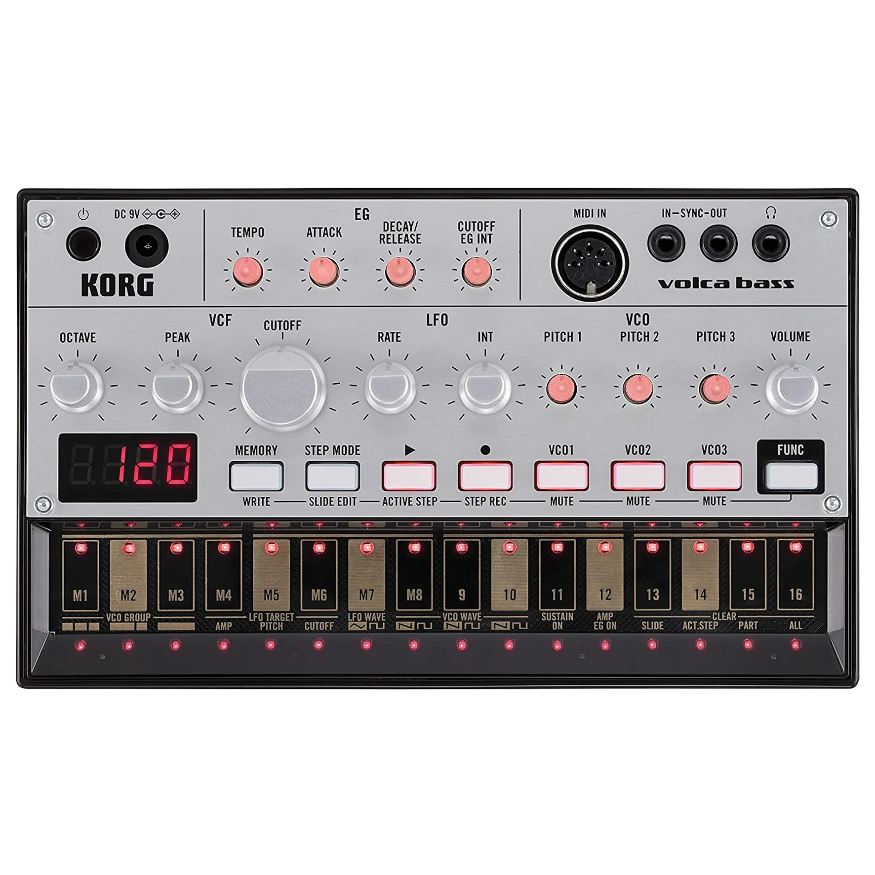 Korg VOLCA BASS Sequencer analogico per la generazione di suoni di basso - Image 3