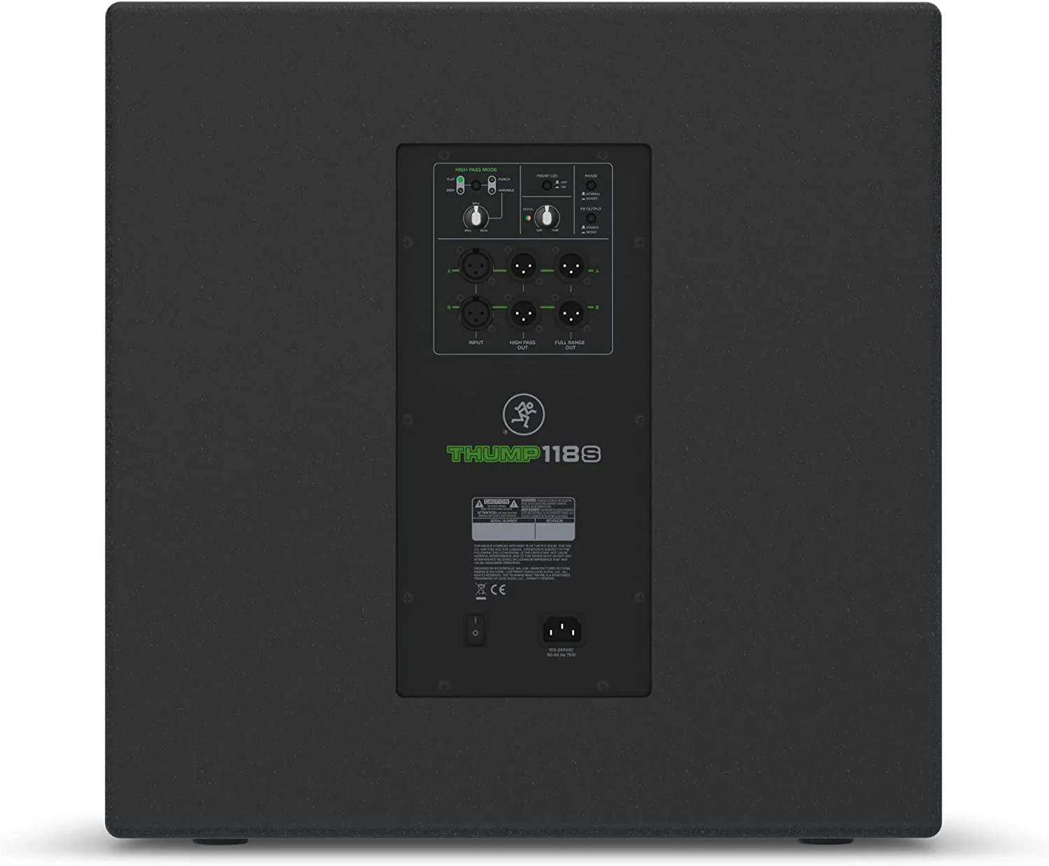 Mackie Thump118S Subwoofer 1400w + 2 Thump215 1400w + Coppia Supporti + 2 Cavi - Image 5