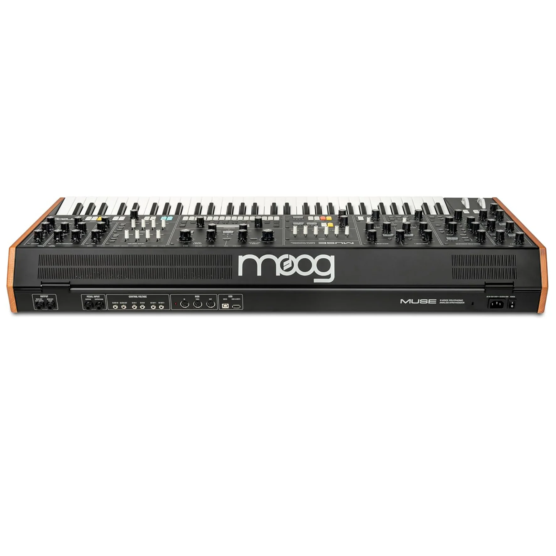 Moog MUSE Sintetizzatore Pro Polifonico Bitimbrale Analogico a 61 Tasti e 8 Voci - Image 3
