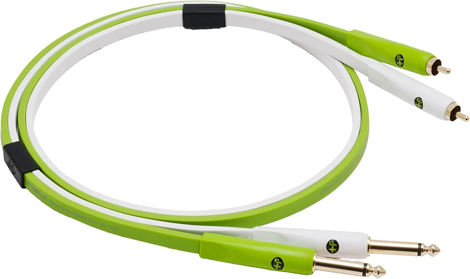 NEO OYAIDE D+ RTS Class B 3mt Cavo Audio Pro 2x RCA Maschio a 2x Jack 6.3 Mono