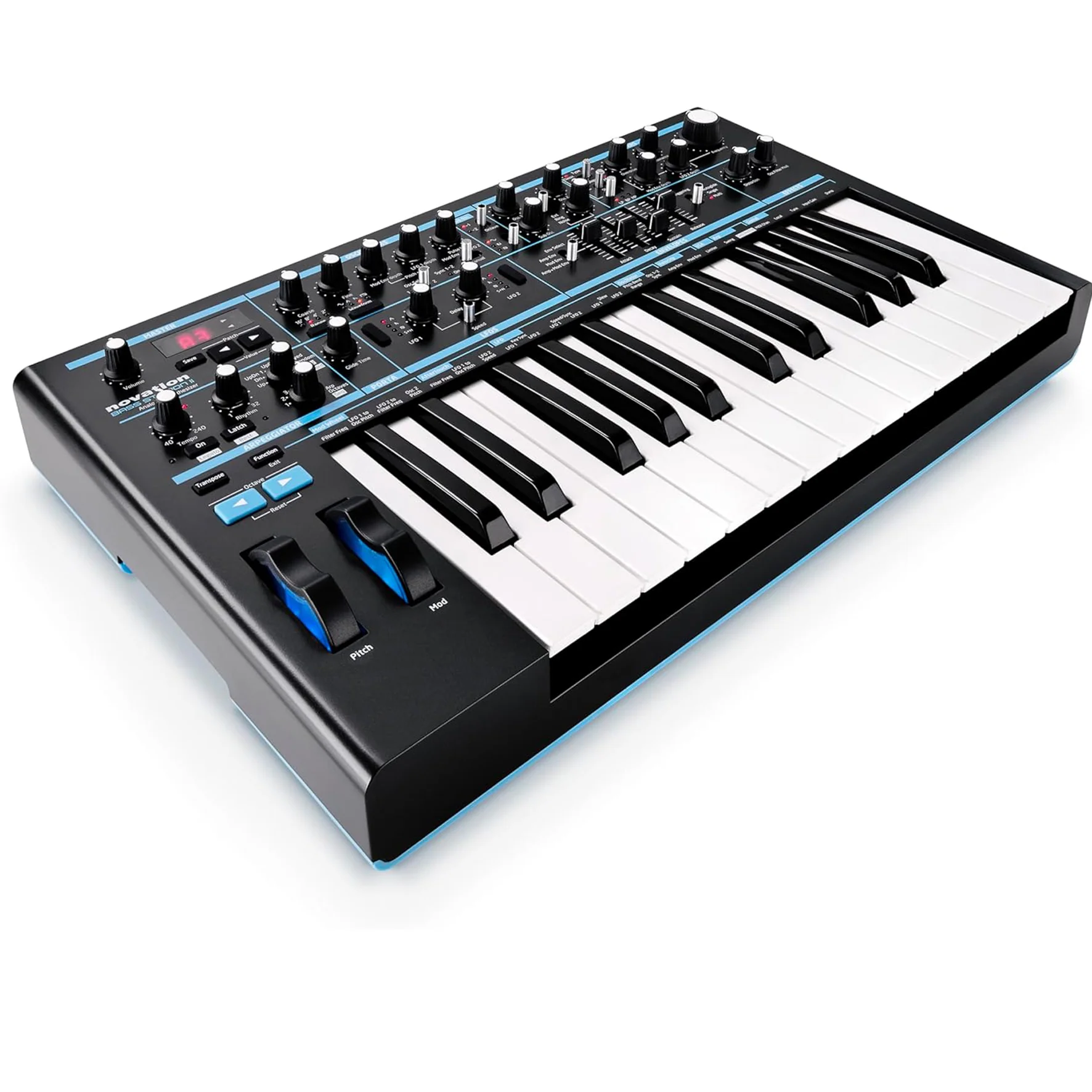Novation BASS STATION II Sintetizz. Analog. Monofon. x suoni basso 25T standard - Image 3