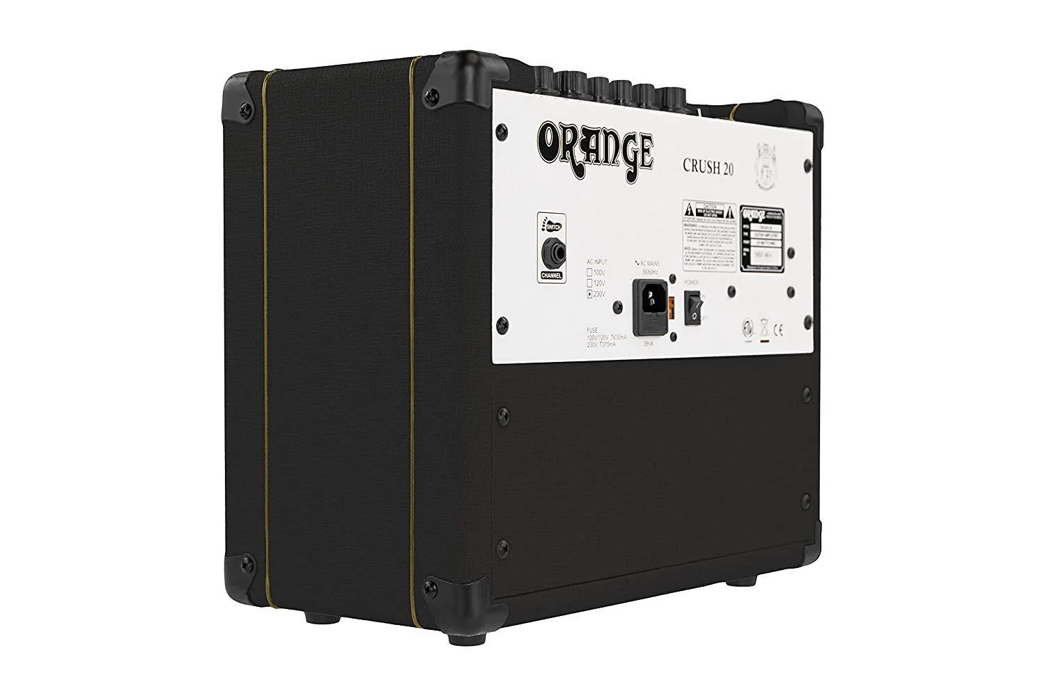 Orange Crush 20 BK Amplificatore x chitarra 2 canali combo 8 pollici 20W, Nero - Image 7