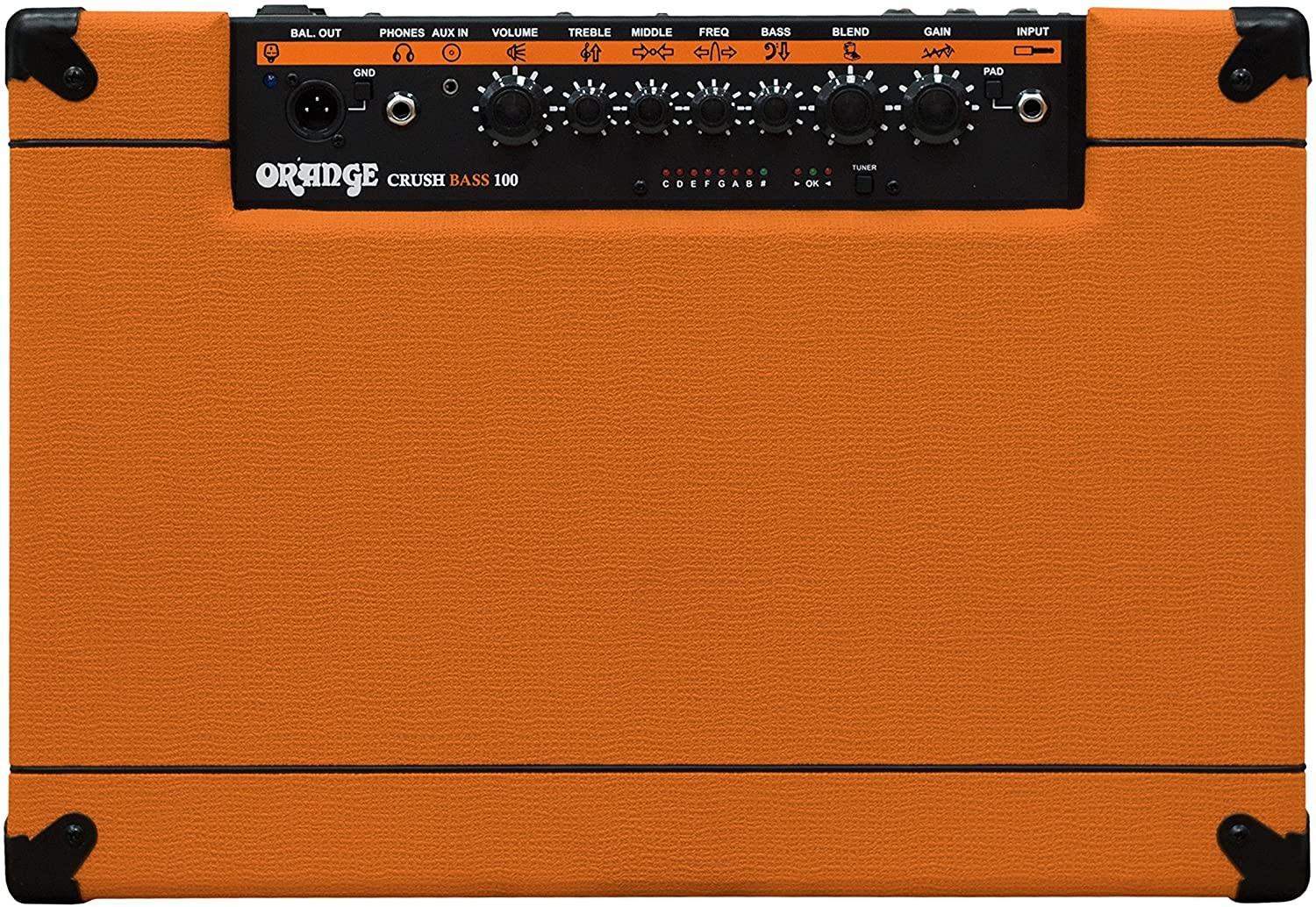 Orange Crush Bass 100 Amplificatore Combo per Basso da 15" e 100w, Arancione - Image 4