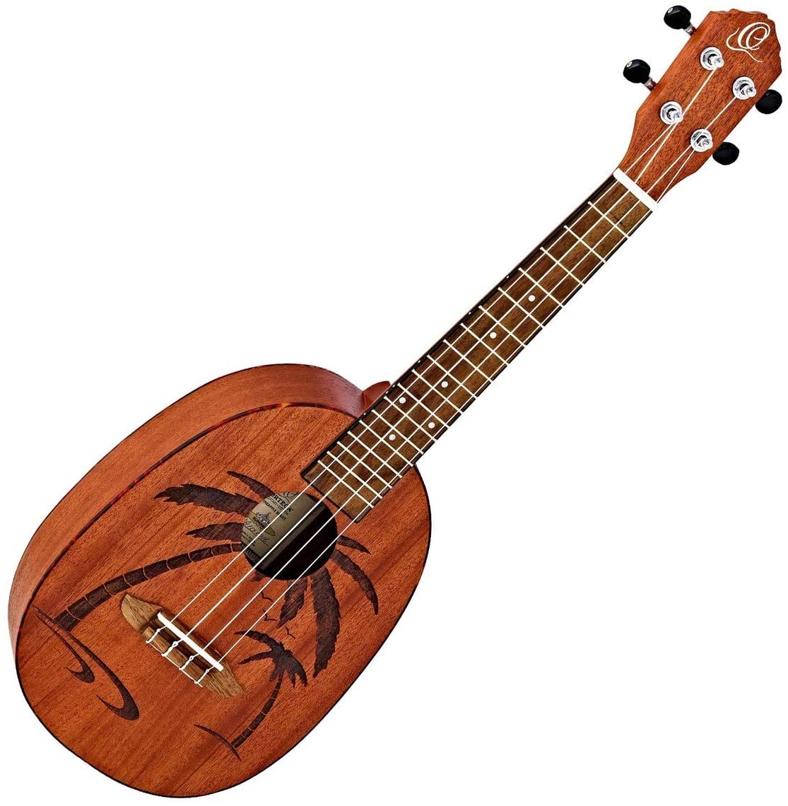 Ortega RUPA5MM Ukulele Concert Sapele Natural Serie Bonfire a 18 Tasti - Image 3