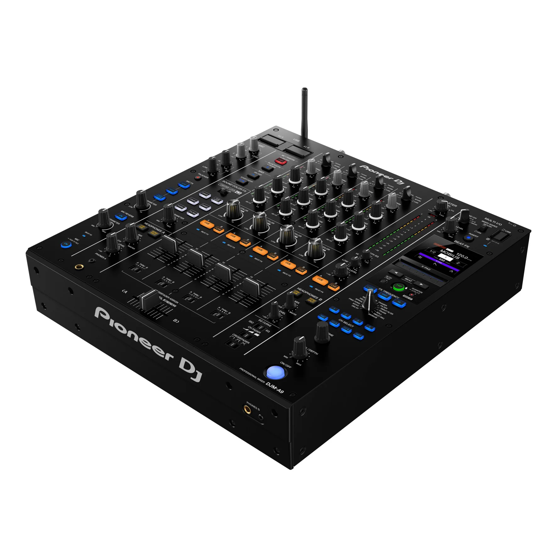 Pioneer Dj DJM-A9 Mixer Dj Professionale 4 Canali Bluetooth/MD doppie porte USB - Image 8