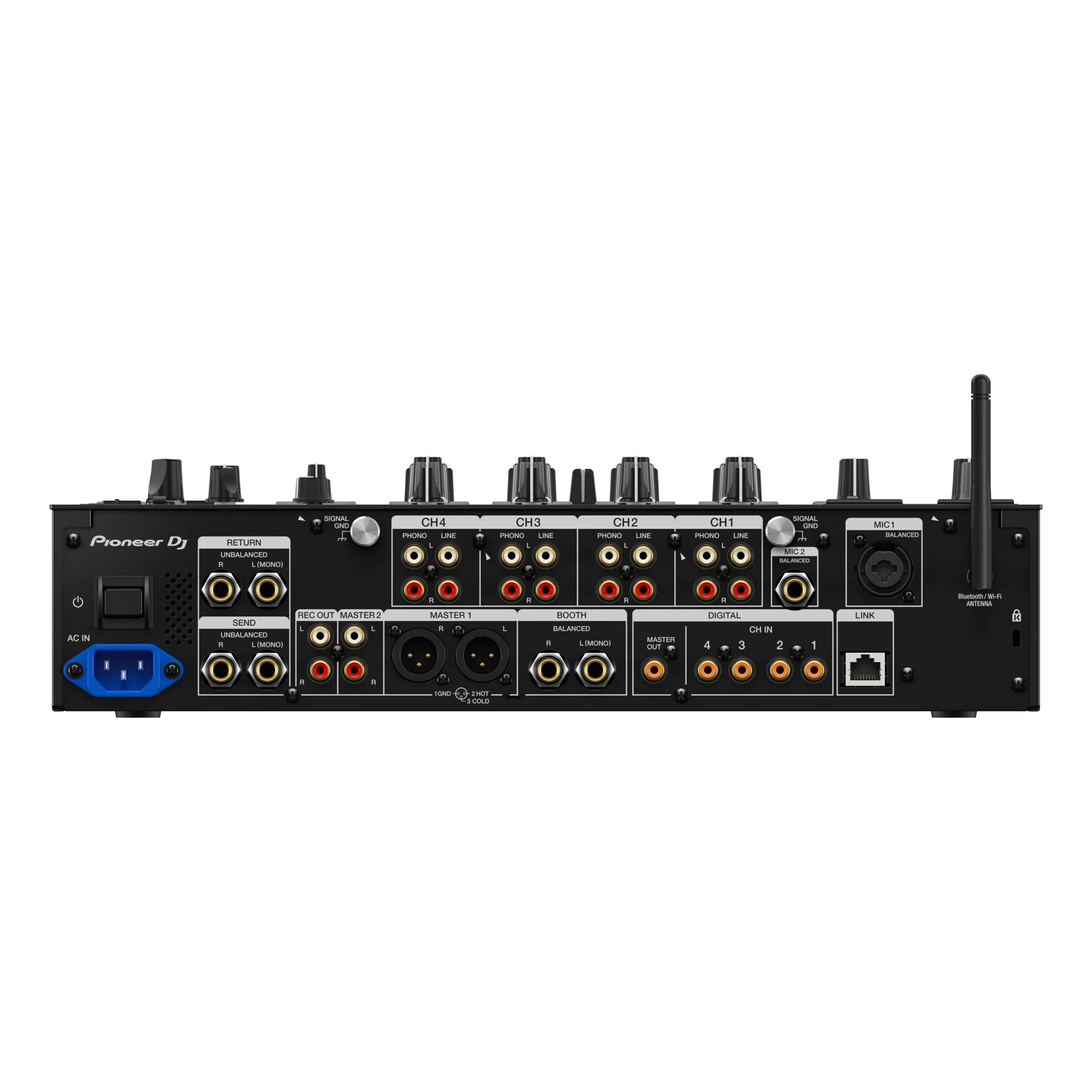 Pioneer Dj DJM-A9 Mixer Dj Professionale 4 Canali Bluetooth/MD doppie porte USB - Image 9