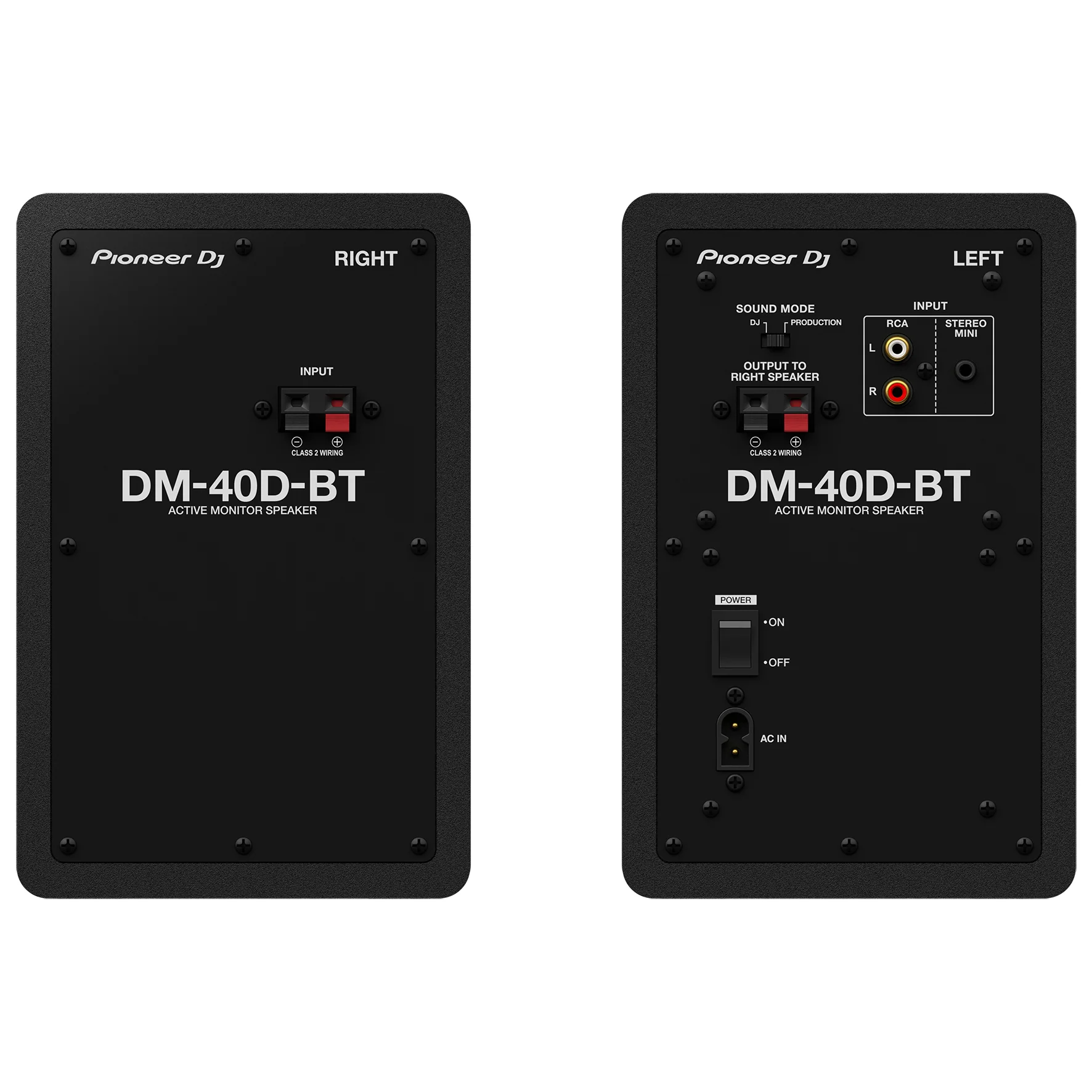 Pioneer Dj DM-40D-BT-BLK Coppia casse monitor attivi desktop Bluetooth, Nero - Image 3