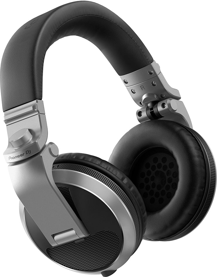Pioneer Dj HDJ-X5-S Cuffia professionale DJ Silver + HDJ-HC02 Custodia Trasporto - Image 2