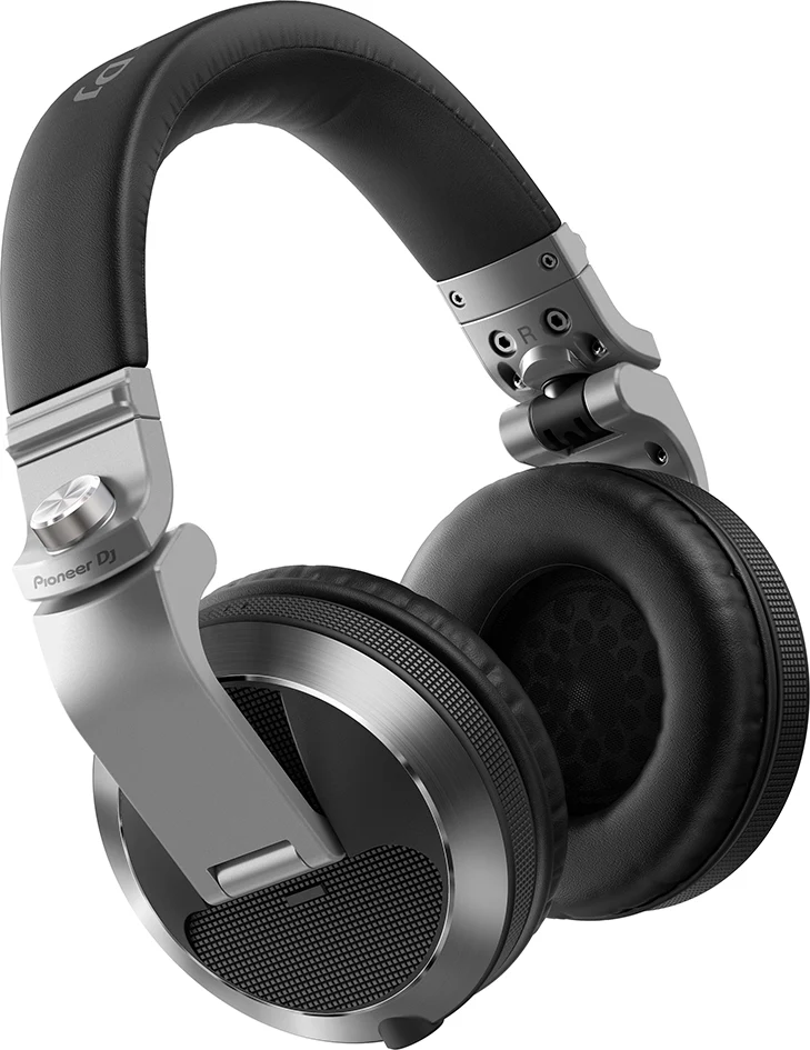 Pioneer Dj HDJ-X7-S Cuffia professionale DJ Silver + HDJ-HC02 Custodia Trasporto - Image 3