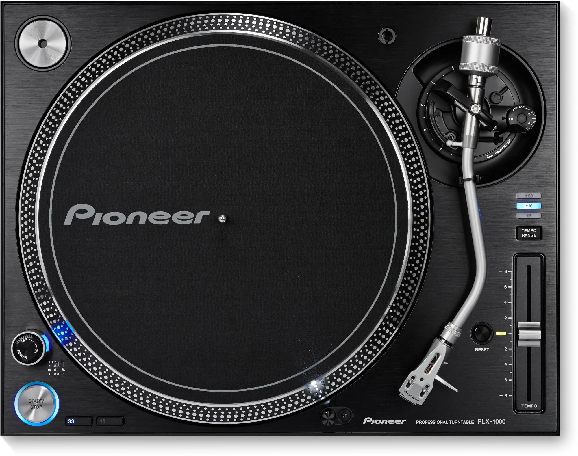 Pioneer Dj PLX-1000 K Giradischi professionale per Dj a trazione diretta Nero - Image 4