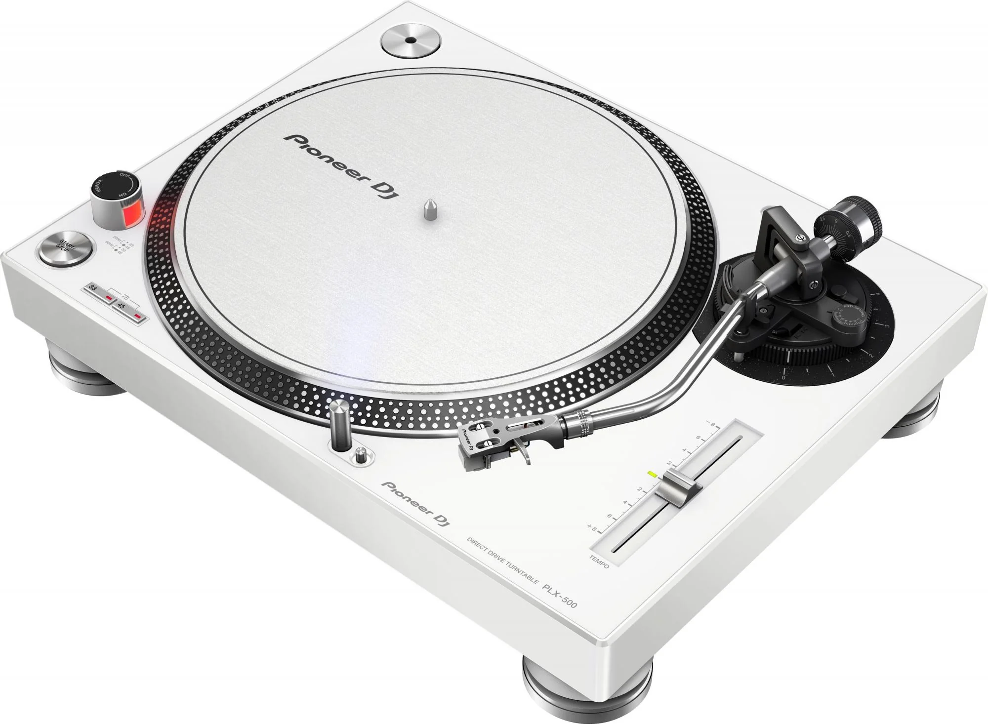 Pioneer Dj PLX-500-W Giradischi Professionale trazione diretta porta USB Bianco - Image 2