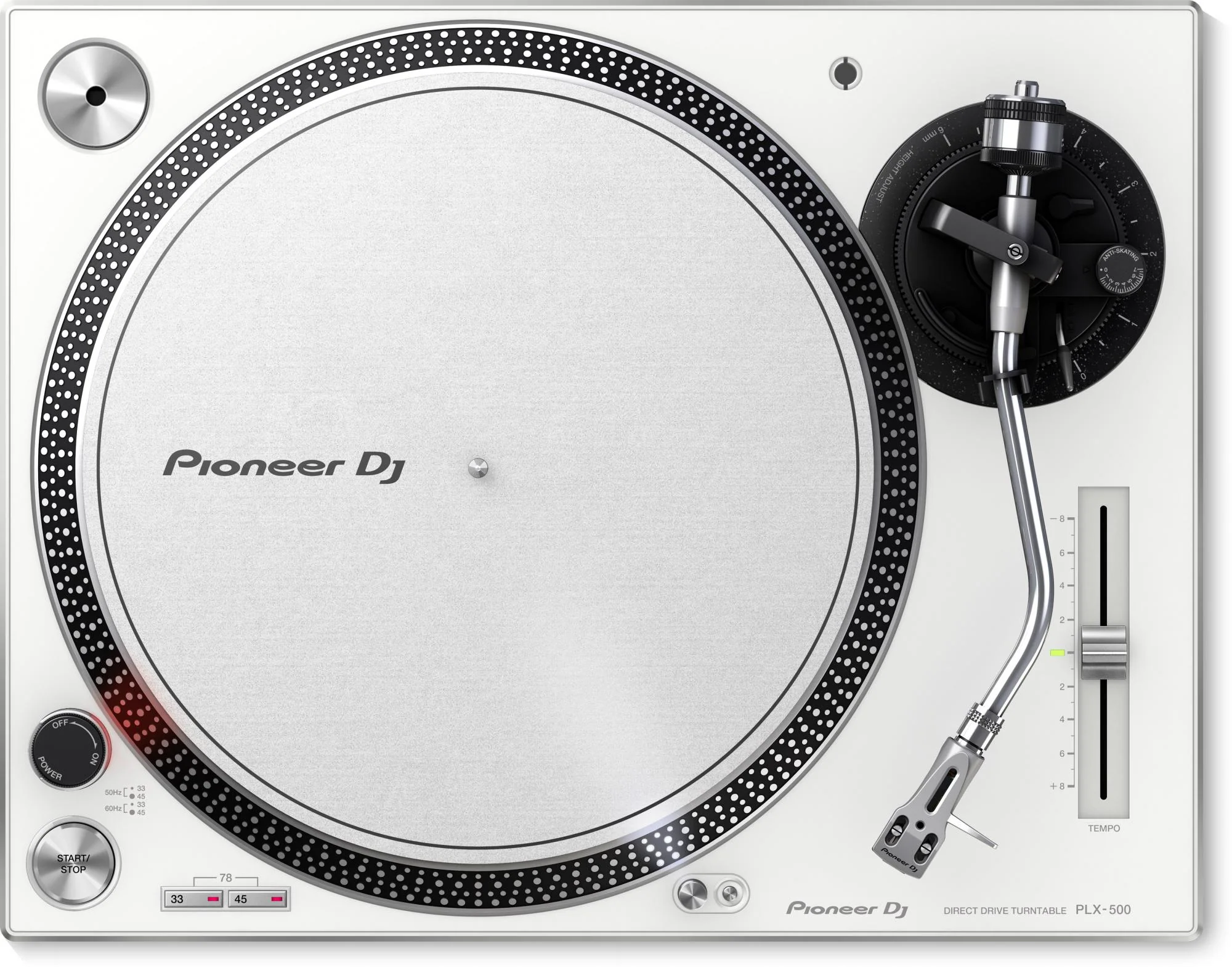 Pioneer Dj PLX-500-W Giradischi Professionale trazione diretta porta USB Bianco - Image 5