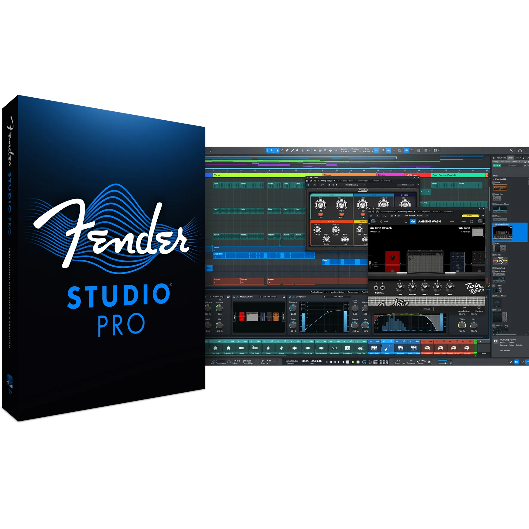 PreSonus QUANTUM ES 2 Interf. audio 2x2 24 bit + licenz. Fender Studio Pro - Image 6