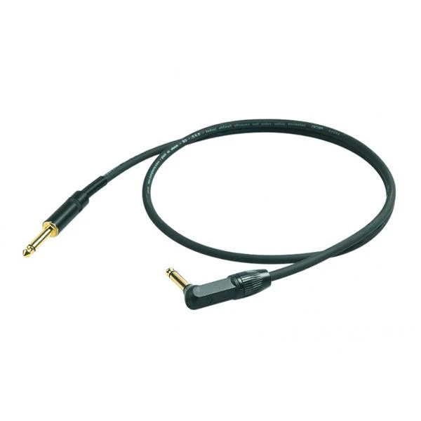 Proel CHL120LU3 Cavo Jack Mono 6.3 a Jack Mono 6.3 Angolo 3mt - Image 2
