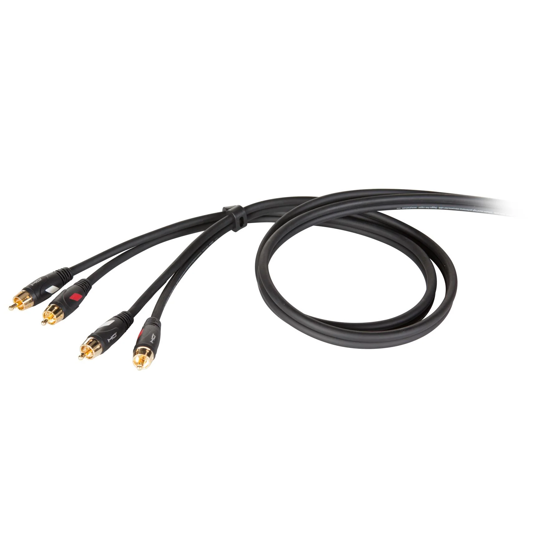 Proel DHG505LU5 Cavo Professionale Stereo 2 spina RCA a 2 spina RCA 5 metri.