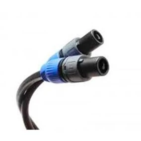 Proel DHX360LU20 Cavo audio professionale 2P SPEAKON a 2P SPEAKON da 20mt, Nero - Image 2