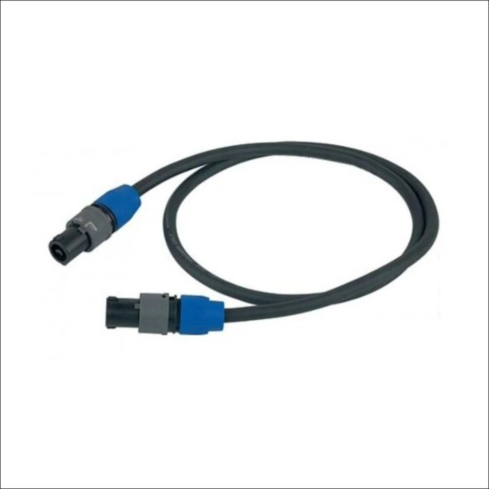 Proel DHX360LU20 Cavo audio professionale 2P SPEAKON a 2P SPEAKON da 20mt, Nero - Image 3