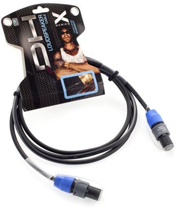 Proel DHX360LU20 Cavo audio professionale 2P SPEAKON a 2P SPEAKON da 20mt, Nero - Image 4