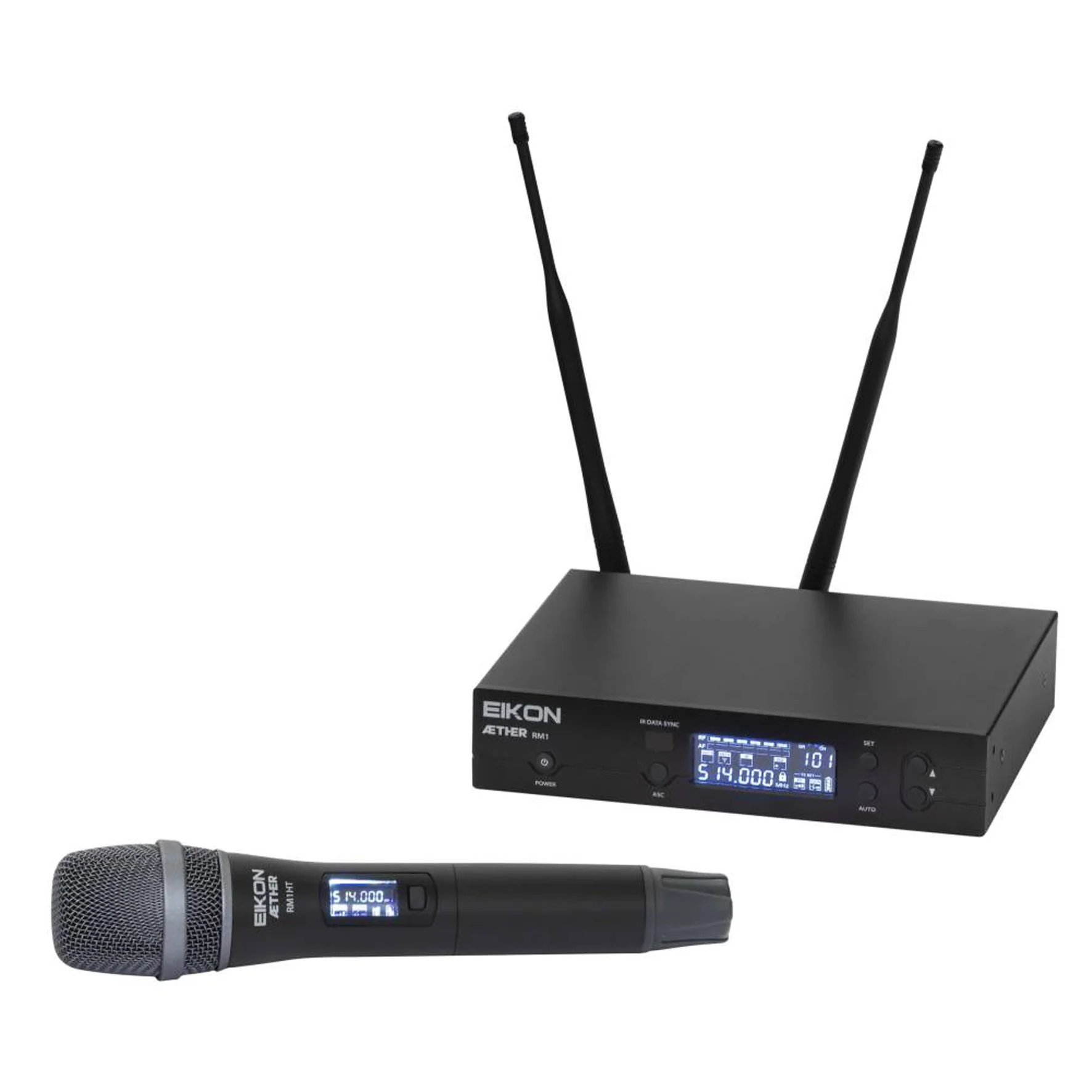 EIKON AETHER RM1MB Sistema microfonico Pro Wireless mic palmare 388 canali