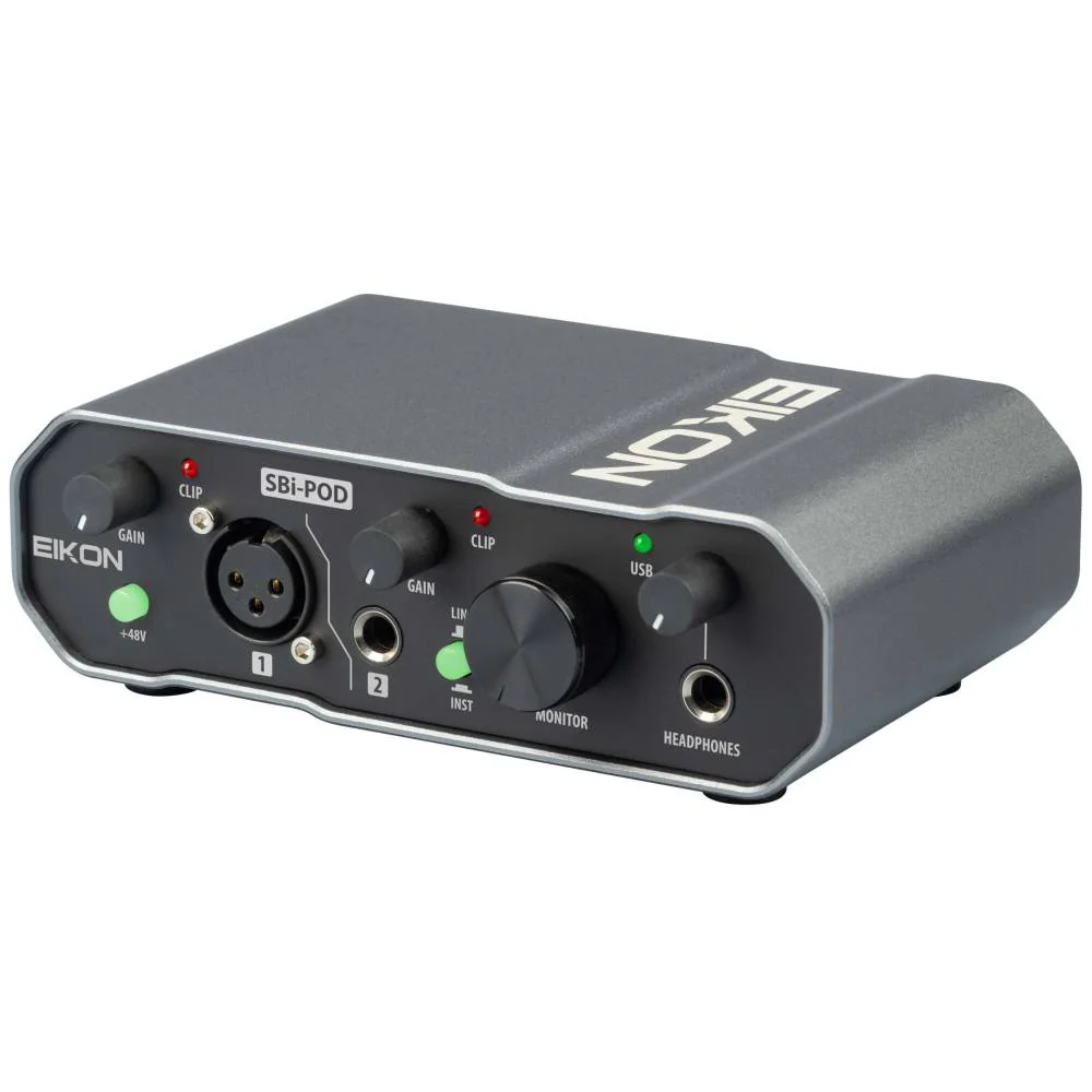 EIKON SBi-POD Interfaccia audio USB 2.0 2In & 2Out x streaming podcasting - Image 6
