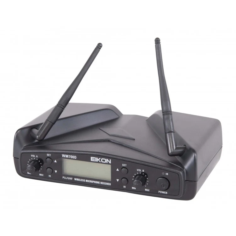 EIKON WM700DHA DUAL coppia microfoni wireless archetto x karaoke e canto - Image 5