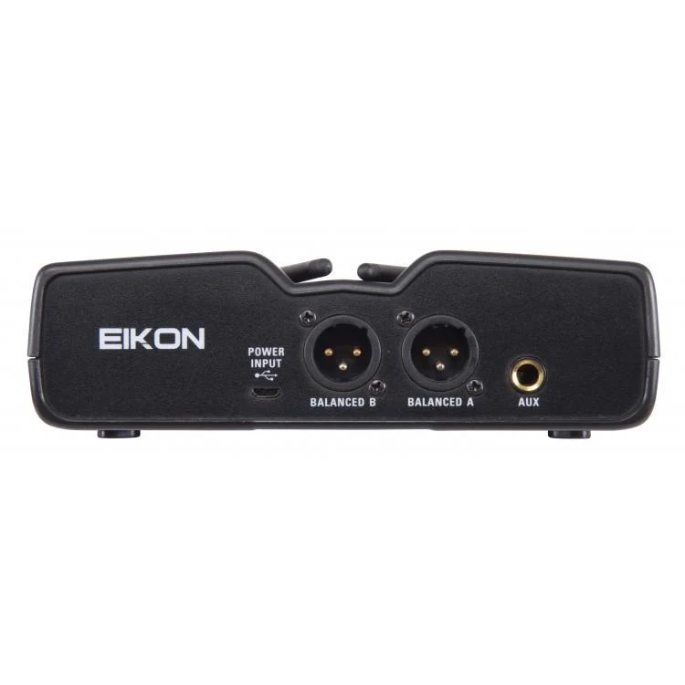 EIKON WM700DKIT Sistema microfonico Wireless Archetto+Palmare+ Pulce, Nero - Image 8