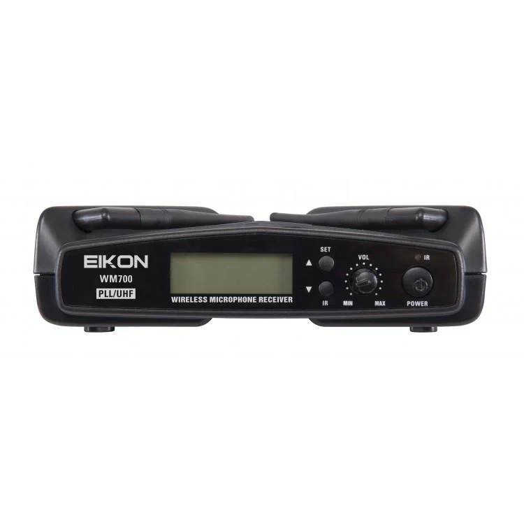EIKON WM700H Microfono wireless archetto x karaoke canto live, Nero - Image 2