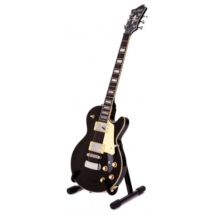 Proel FC100 Supporto da terra, regge Chitarra Elettrica e Basso Grigio Antracite - Image 2