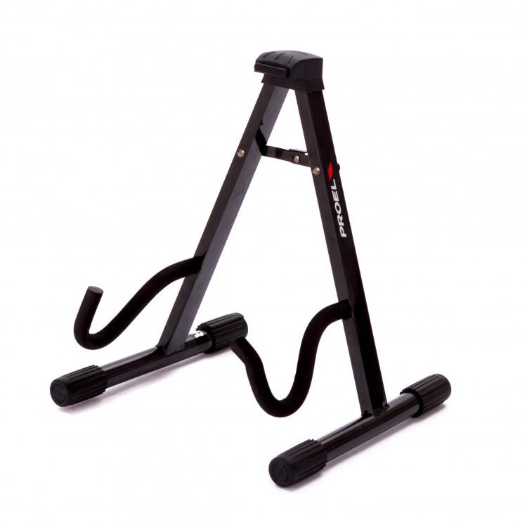 Proel FC100 Supporto da terra, regge Chitarra Elettrica e Basso Grigio Antracite - Image 3
